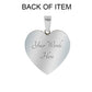 Heart Pendant Bangle