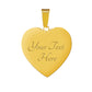 Heart Pendant Bangle